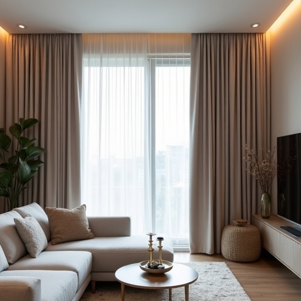 Helensvale Residential Curtain Cleaning Results